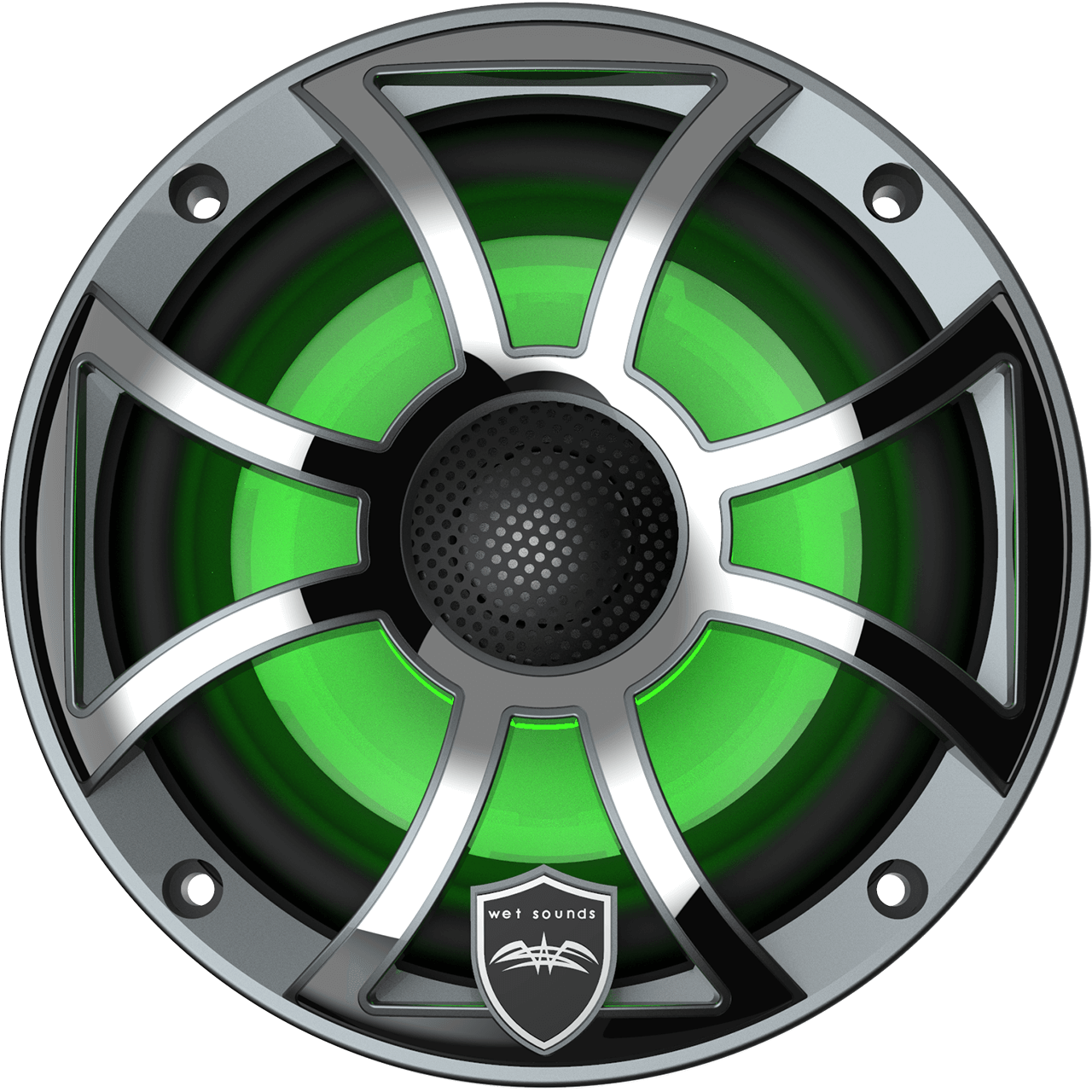 Bocinas Coaxiales Marinas Wet Sounds REVO 6 XS-G-SS 200W 6.5 PLG Gunmetal