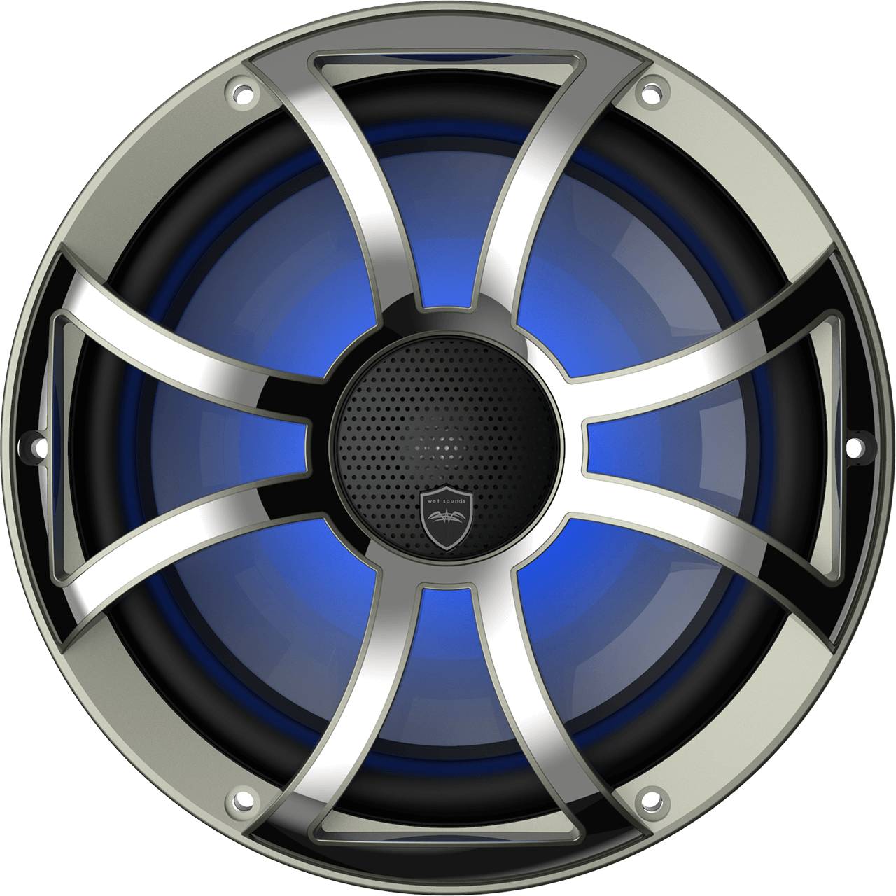 Bocinas Coaxiales Marinas Wet Sounds REVO CX-10 XS-G-SS S2 10" Color Gris Estilo de componente de alto rendimiento