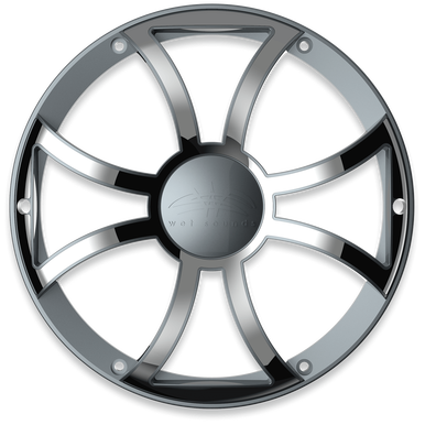 Rejilla Wet Sounds REVO 12 XS-G-SS para Subwoofers REVO de 12" Color Gris