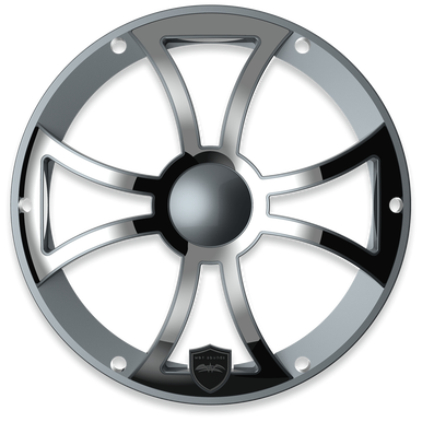 Rejilla Marina Wet Sounds REVO 8 FA XS-G-SS para Subwoofers REVO de 8" Color Gris