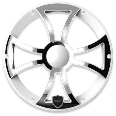 Rejilla Marina Wet Sounds REVO 8 FA XS-W-SS para Subwoofers REVO de 8" Color Blanco