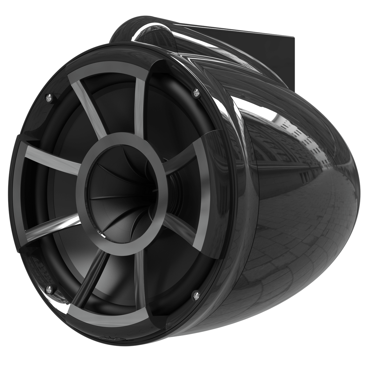 Bocinas de Torre Marinas Wet Sounds REV10 Black V2 10" Revolution Series Negras