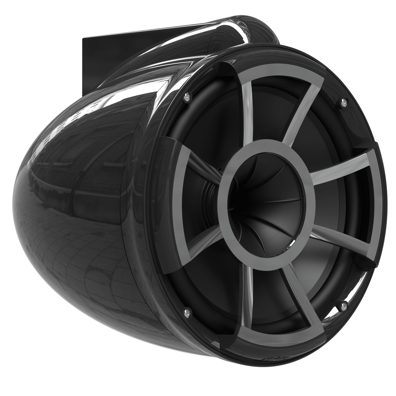 Bocinas de Torre Marinas Wet Sounds REV10 Black V2 10" Revolution Series Negras