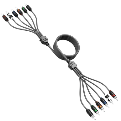 Cable RCA Marino Wet Sounds WWX-RCA-6CH 17FT 6 Canales de 17 pies